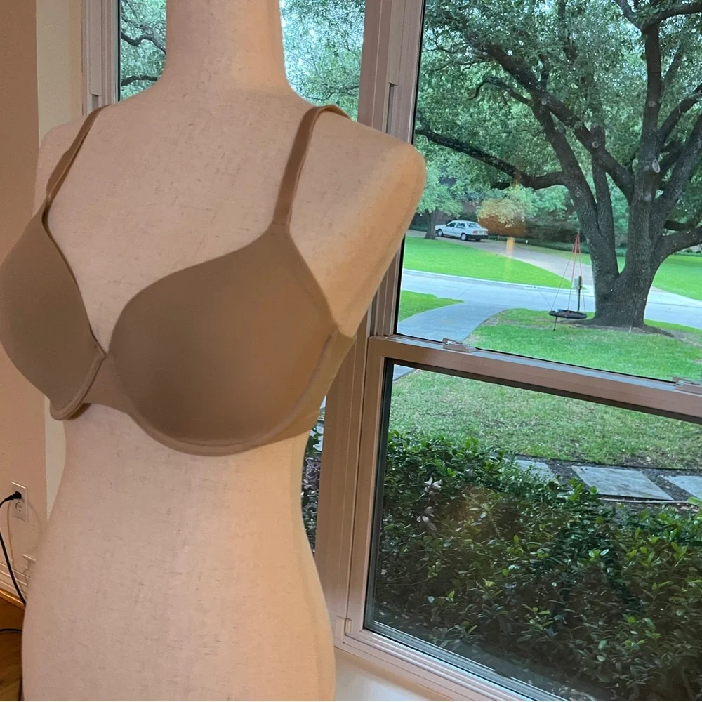 Natori 34DD EverFit Seamless Convertible T-Shirt Bra Nude Underwire - Picture 13 of 14